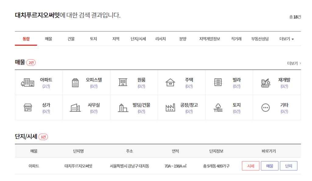 아파트 시세 비교 조회 사이트 및 사용 방법(부동산 114, 직방, KB리브온 등)