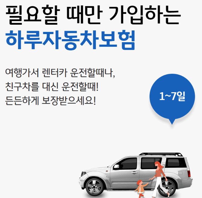 당일 자동차보험 효력은 언제부터? 원데이 자동차보험사 추천 리스트 BEST 5