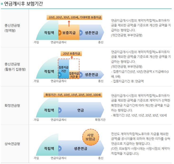 하나생명 연금보험 추천 및 다른 저축보험 비교(2가지)